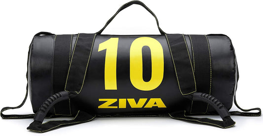 Power Sandbag – Pre-Weighted Training Bag with Multiple Handles for Full-Body Strength & Conditioning – Heavy-Duty, No-Fill Needed (10–50 Lb)