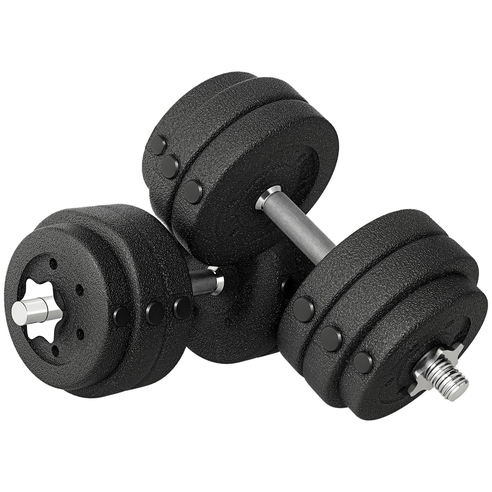 Adjustable Dumbbells Weight Set Hand Weight for Home Gym Body Fitness
