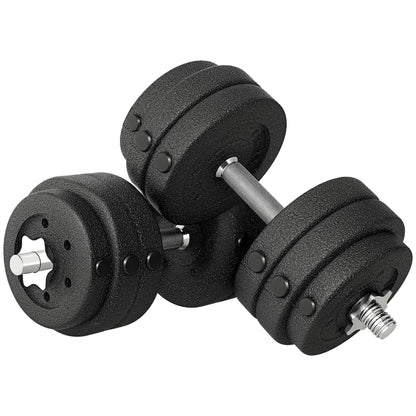 Adjustable Dumbbells Weight Set Hand Weight for Home Gym Body Fitness