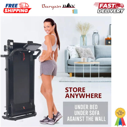 Treadmill Running Jogging Machine Electric Motorized Folding Fitness Home Gym UK