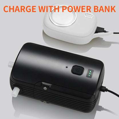 Portable Outdoor Shower with Waterproof Electric Shower Pump 2-Level Water Flow for Camping Backpacking Travel Pet Bathing