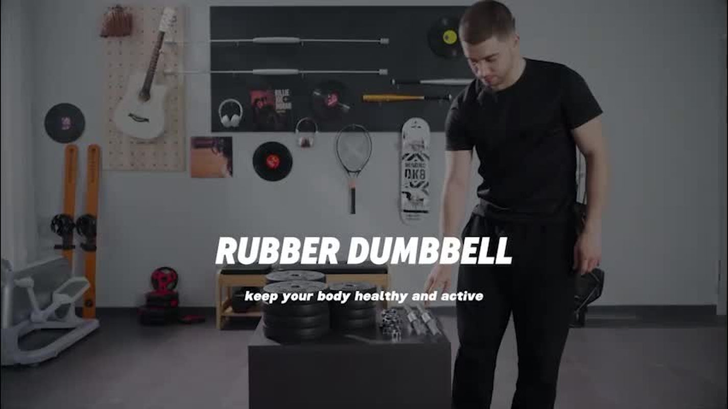 Adjustable Dumbbells Weight Set Hand Weight for Home Gym Body Fitness